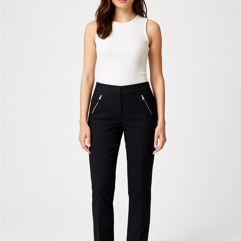 Zara Black Straight Leg Women's Pants Size Small